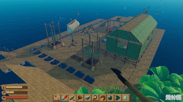 《木筏求生》海上冒险:谁不想在碧波万顷中建造自己的海上家园? 《木筏求生》海上冒险:谁不想在碧波万顷中建造自己的海上家园?