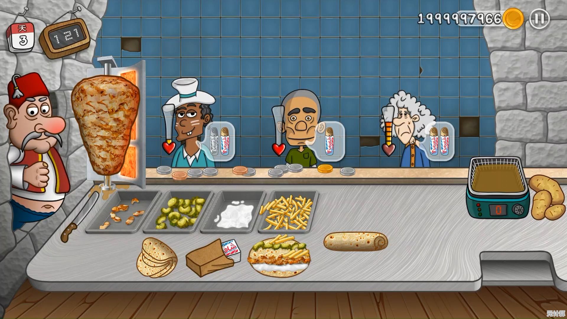 想体验方言版沙威玛传奇？不来试试这款特色美食模拟经营游戏吗？