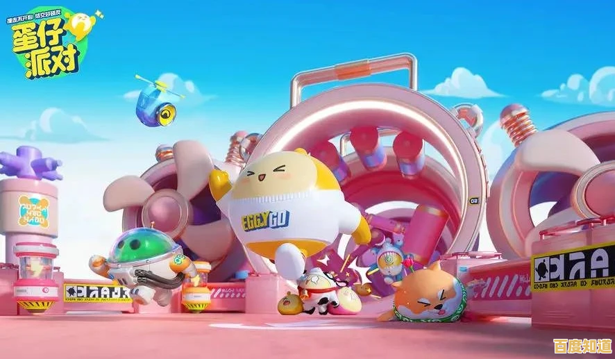 想体验趣味竞技？蛋仔派对》Q萌闯关等你来挑战！