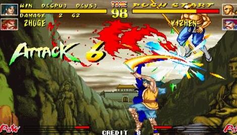 《傲剑狂刀手机版》玩过没？街机经典移植，摇杆还原极致格斗体验！